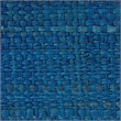 Maklaine Contemporary Scalloped Natural Raffia Decorative Tray in Indigo