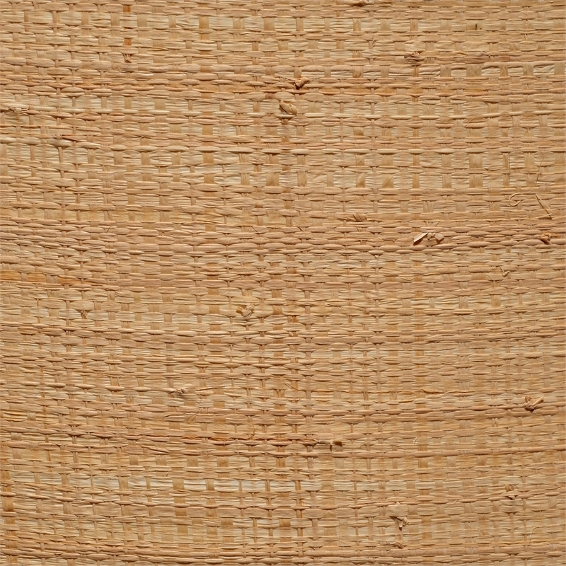 Maklaine Contemporary Natural Raffia Drum Lamp Shade in Large