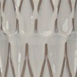 Maklaine Harlequin-Patterned Ceramic and Linen Table Lamp in White