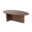 Maklaine Rectangular Coffee Table with Sturdy Build in Venezia Walnut