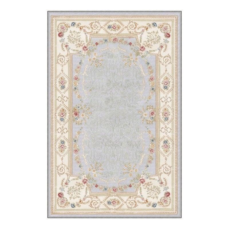 Maklaine 3D Printed Non-Slip Carpet 180 x 280 in Multi-Color