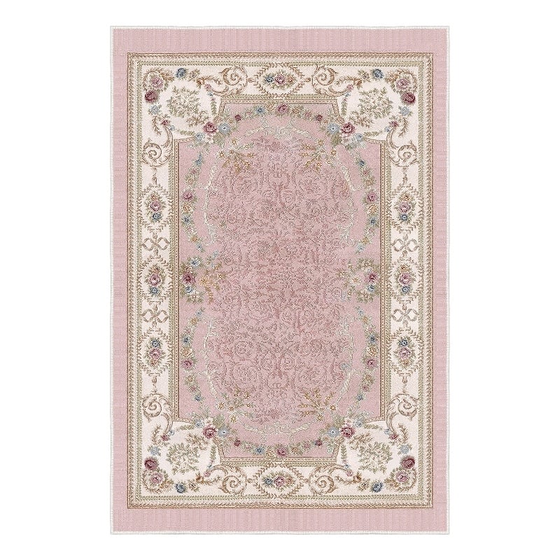 Maklaine 3D Printed Non-Slip Hall Carpet 100 x 200 in Multi-Color