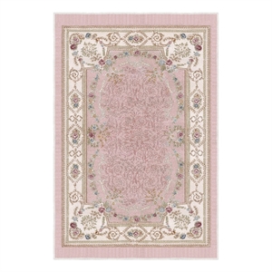 Maklaine 3D Printed Non-Slip Hall Carpet 100 x 200 in Multi-Color