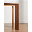 Maklaine Bamboo Counter Table in Copper Finish