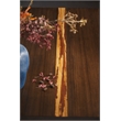 Maklaine Bamboo Dining Table in Coffee Finish