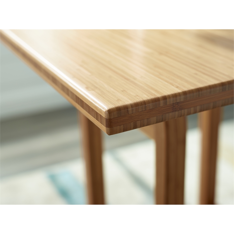 Maklaine Counter Height Table in Golden Finish