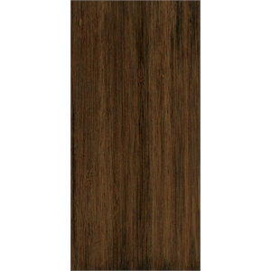 Maklaine Leaning Bookshelf with Bamboo Build in Coffee Finish