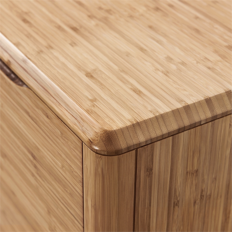 Maklaine Sideboard in Golden Bamboo Finish