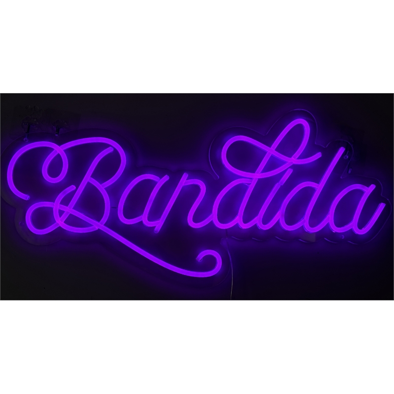 Maklaine Bandida LED Neon Sign on Acrylic 26