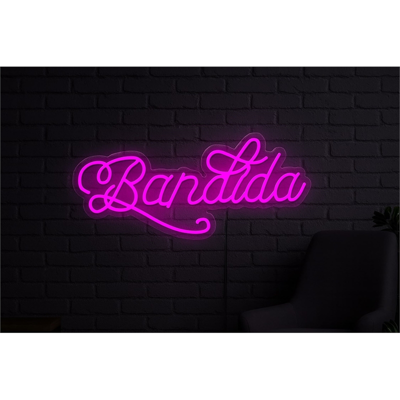 Maklaine Bandida LED Neon Sign on Acrylic 26