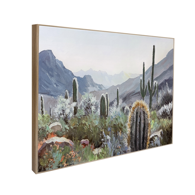 Maklaine Sonoran Vista II Hand-Embellished Canvas 32