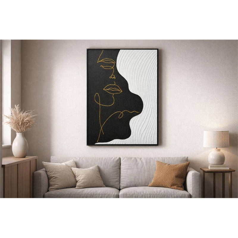 Maklaine Contour Muse II Hand-Painted Canvas 32