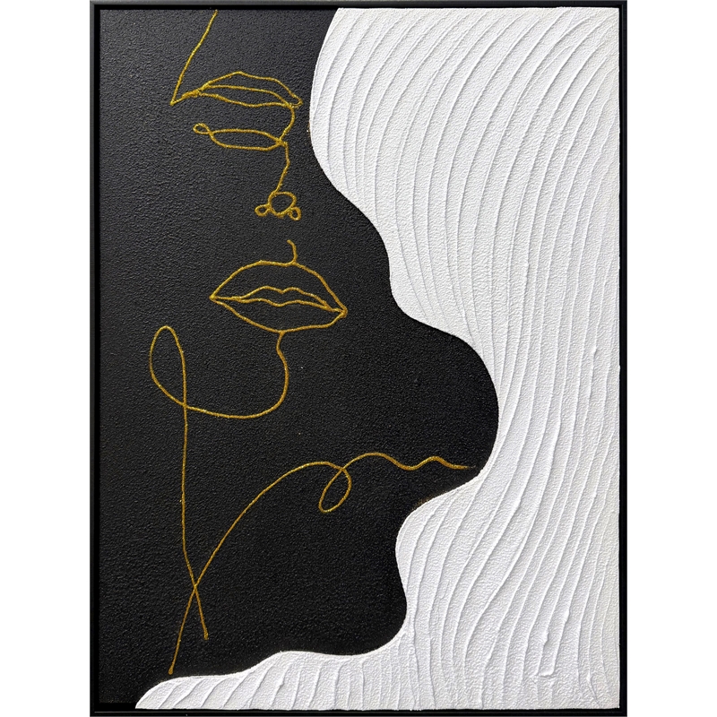 Maklaine Contour Muse II Hand-Painted Canvas 32