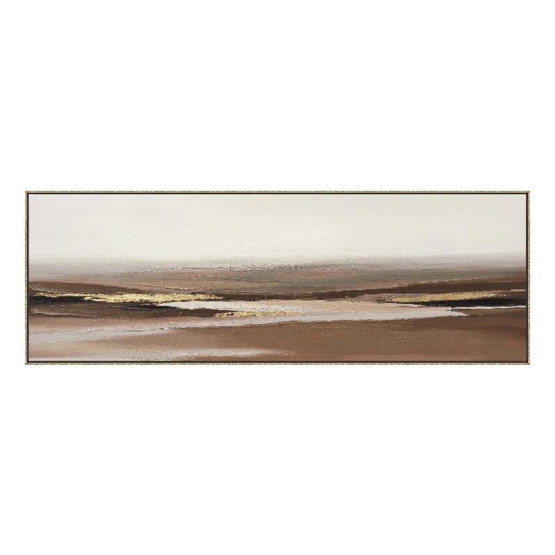 Maklaine Brown Horizons Canvas Art 60
