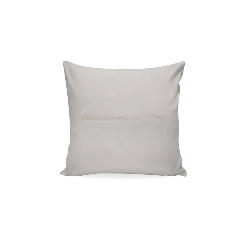 Maklaine Multicolor Throw Cushion with Silicone Filling and Concealed Zip