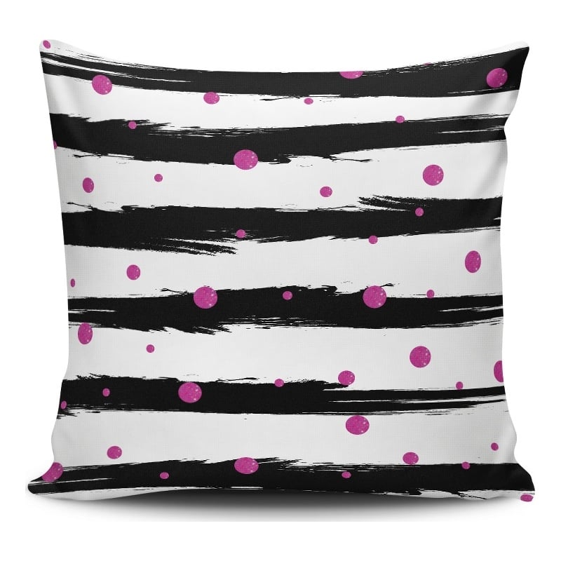Maklaine 43 x 43 cm Multicolor Machine Washable Cushion Cover Only