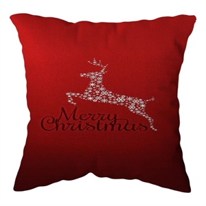 Maklaine 43 x 43 cm Multicolor Silicone Filled Machine Washable Cushion