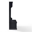 Kingfisher Lane Hall Tree in Distressed Black