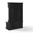 Kingfisher Lane Hall Tree in Distressed Black