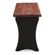 Kingfisher Lane Transitional Solid Wood Dining Nook in Black