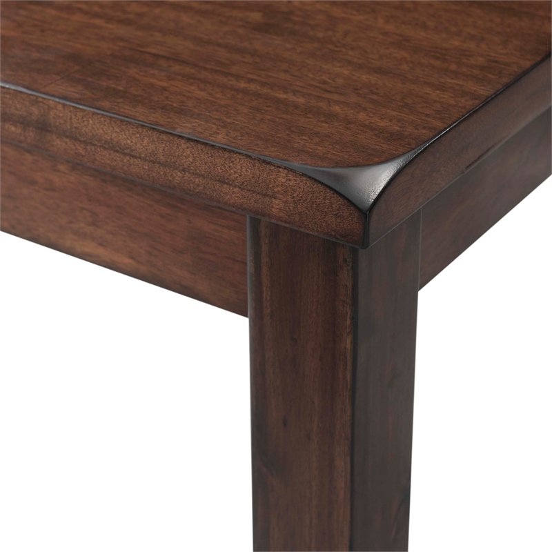 Kingfisher Lane Contemporary 7PC Dining Set in Cherry Finish