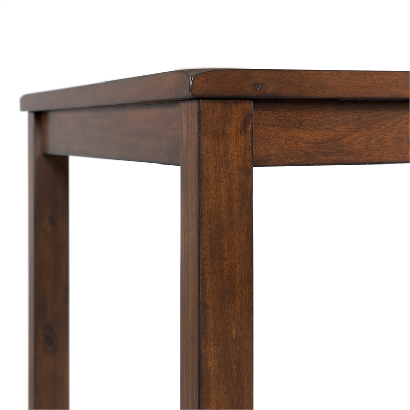 Kingfisher Lane Modern 7PC Standard Height Dining Set in Cherry