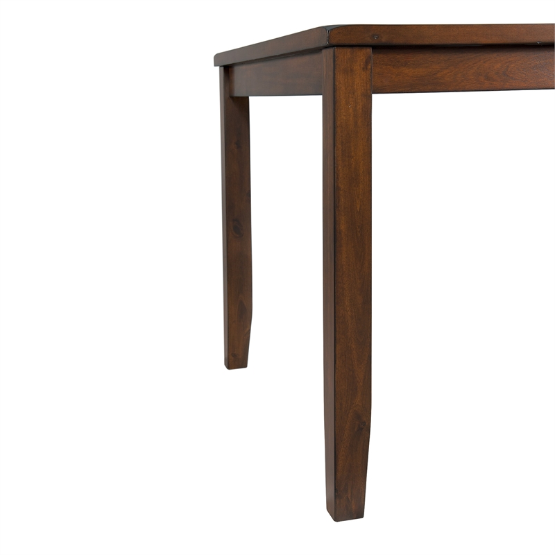Kingfisher Lane Modern 7PC Standard Height Dining Set in Cherry
