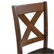 Kingfisher Lane Modern 7PC Standard Height Dining Set in Cherry