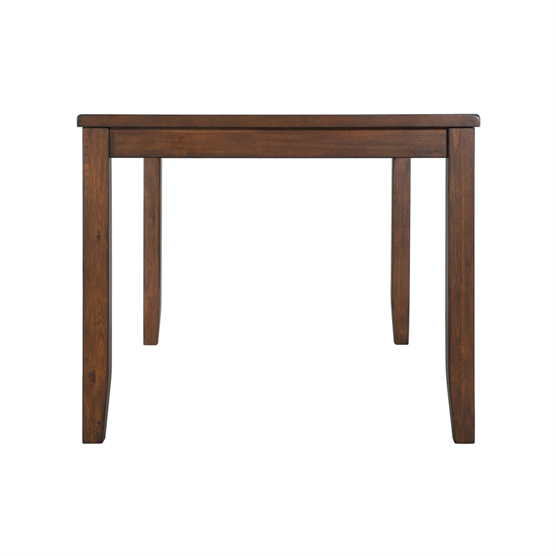 Kingfisher Lane Modern 7PC Standard Height Dining Set in Cherry