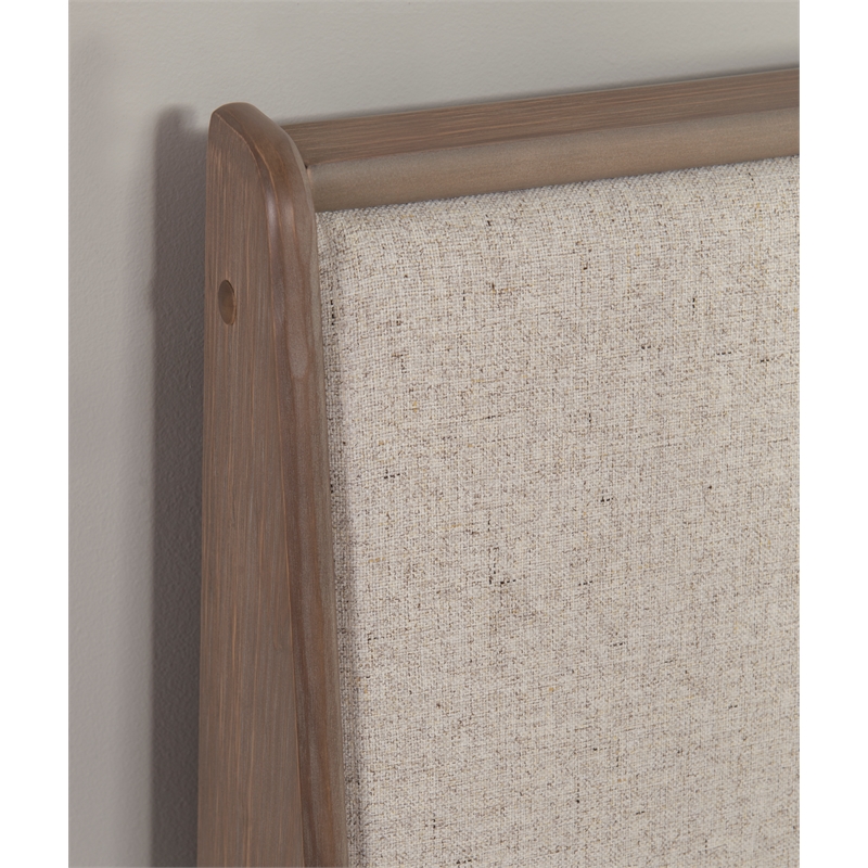 Kingfisher Lane Transitional Wood Corner Nook Dining Set in Brown