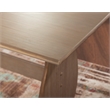 Kingfisher Lane Transitional Wood Corner Nook Dining Set in Brown