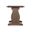Kingfisher Lane Transitional Wood Corner Nook Dining Set in Brown