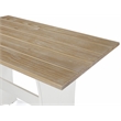 Kingfisher Lane Contemporary Dining Nook Set in Antique White