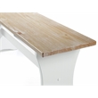 Kingfisher Lane Contemporary Dining Nook Set in Antique White