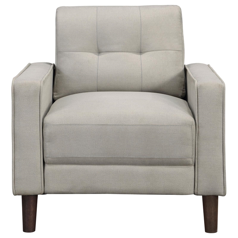 Kingfisher Lane 3-Piece Upholstered Fabric Sofa Set with Track Arms in Beige
