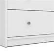 Kingfisher Lane Contemporary Three Drawer Chest in White Finish