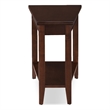 Kingfisher Lane Contemporary Solid Wood Table in Chocolate Cherry