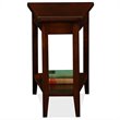 Kingfisher Lane Contemporary Solid Wood Table in Chocolate Cherry