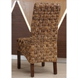 Kingfisher Lane Contemporary Victor Woven Abaca Dining Chair