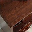 Kingfisher Lane Engineered Wood 3-Shelf Bookcase in Brook Cherry