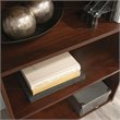 Kingfisher Lane Engineered Wood 3-Shelf Bookcase in Brook Cherry