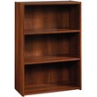Kingfisher Lane Engineered Wood 3-Shelf Bookcase in Brook Cherry