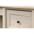 Kingfisher Lane Engineered Wood Executive Desk in Chalked Chestnut