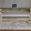 Kingfisher Lane White 4 Piece Console Set (1-Console 3-Stools)