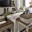 Kingfisher Lane White 4 Piece Console Set (1-Console 3-Stools)