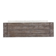 Kingfisher Lane Contemporary Sofa Table with Bottom Shelf in Distressed White