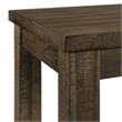 Kingfisher Lane Modern Multipurpose Wood Bar Table Set in Gray