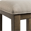 Kingfisher Lane Modern Multipurpose Wood Bar Table Set in Gray