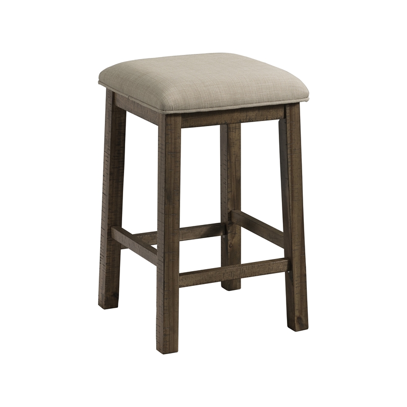 Kingfisher Lane Modern Multipurpose Wood Bar Table Set in Gray