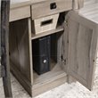 Kingfisher Lane Engineered Wood L-Shaped Computer Desk in Split Oak